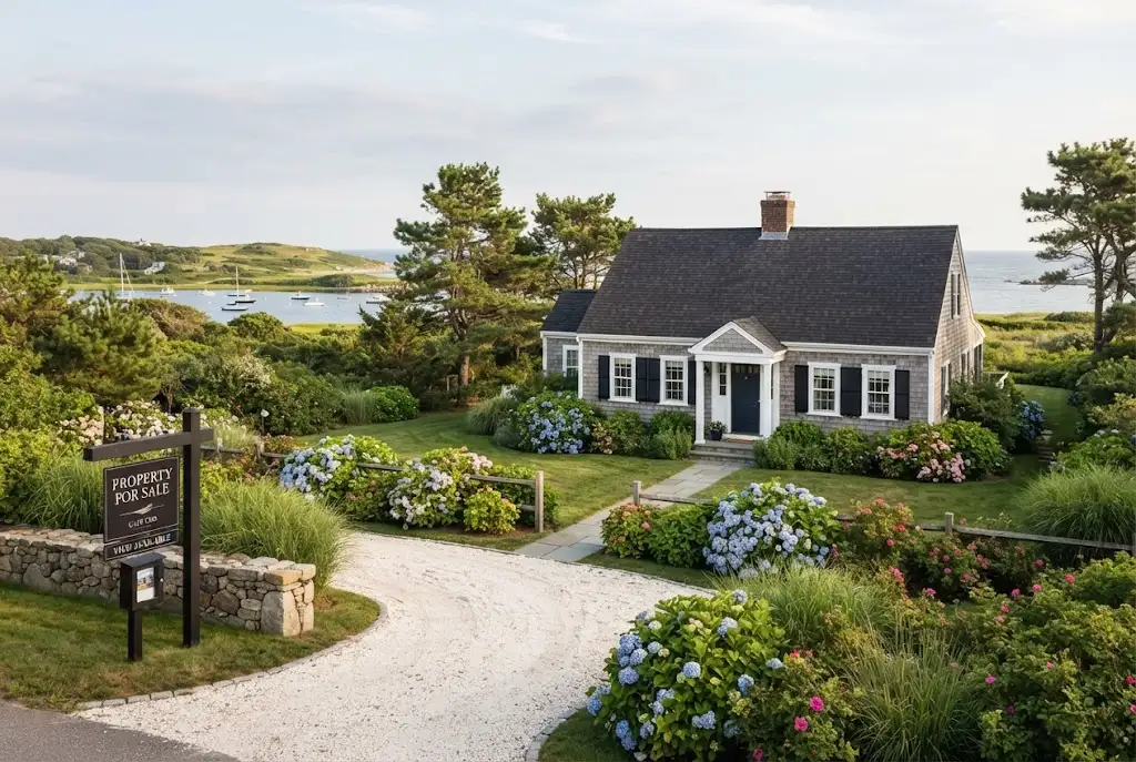 Cape Cod home representing Kinlin Grover real estate services