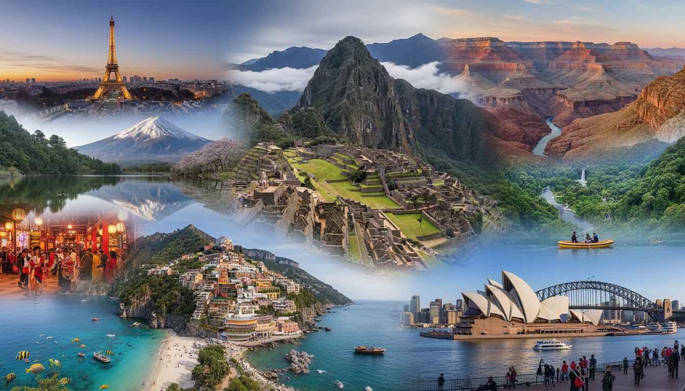 most popular places in world to visit