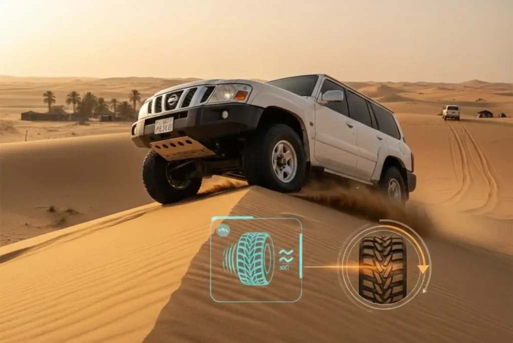Sand Driving Tyre Tips Every UAE SUV Owner Should Know