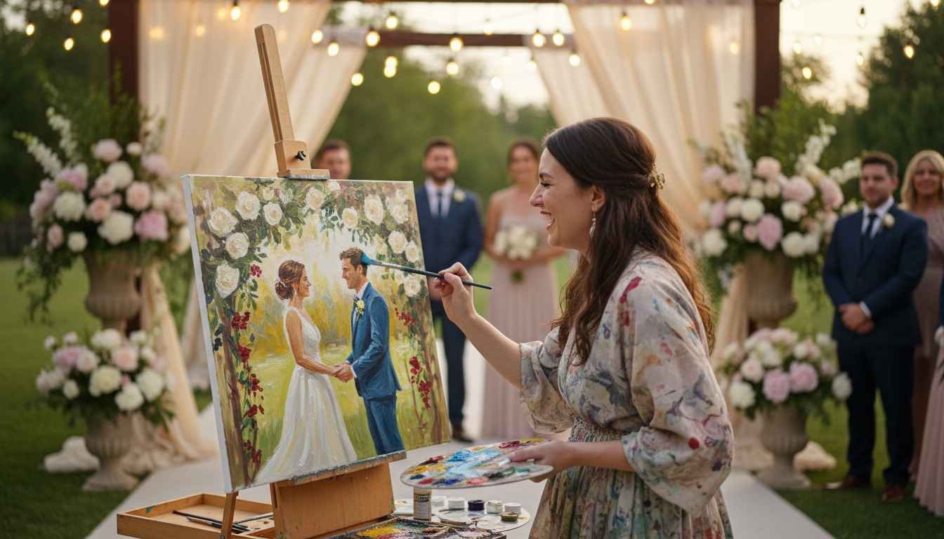 live painter wedding cost