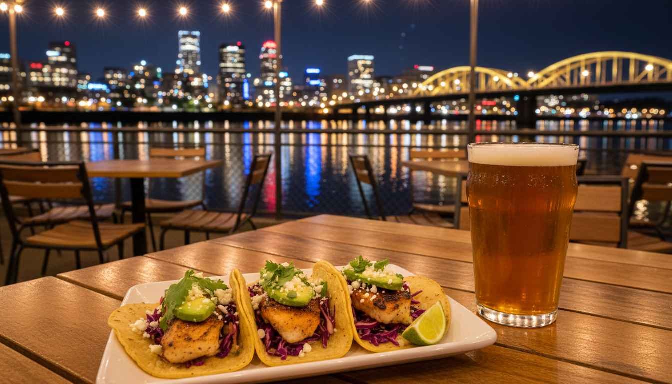 places to visit in portland at night