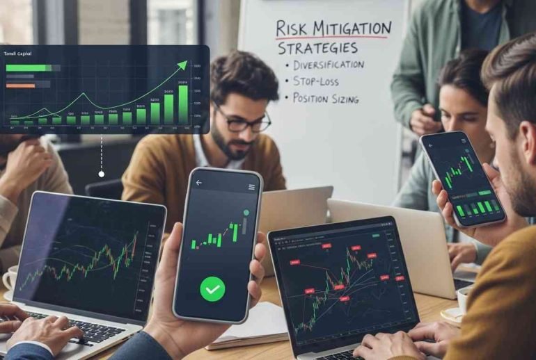 Trading With Small Capital for Optimized Execution and Risk Mitigation IN Retail Markets