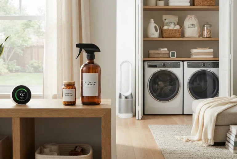 MicroBalance Health Products inspired mold and home wellness products in a clean home